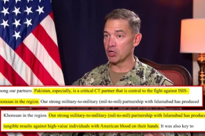 Chief of US Central Command Admiral Brad Cooper