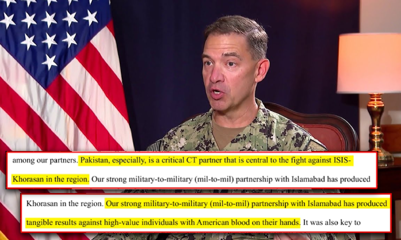 Chief of US Central Command Admiral Brad Cooper