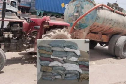 Karachi Unique attempt to smuggle blisters via tractor trolley fails, huge consignment recovered