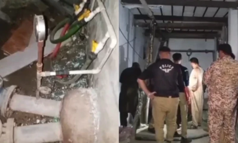 Karachi Water theft from the Water Board's main line under Lasbela Bridge exposed; case registered against the accused involved