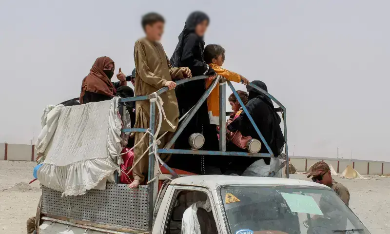 All three Afghan refugee camps in Bannu completely empty, 525 families return home
