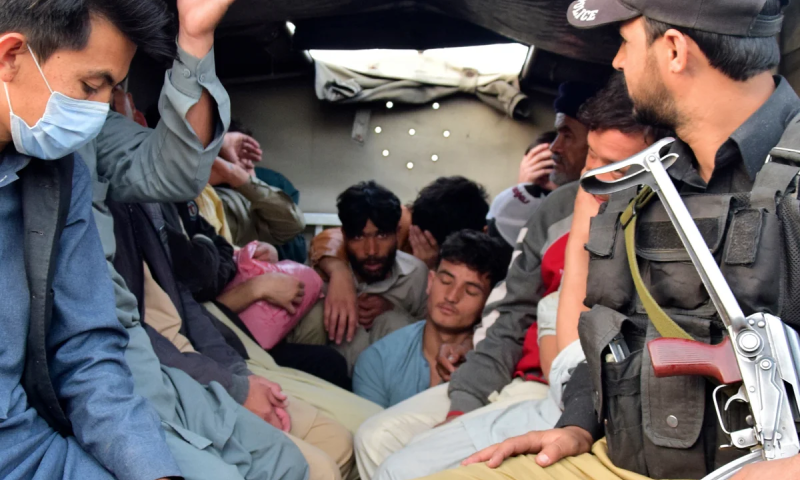 Government deadline ends, actions against Afghan citizens intensify in Rawalpindi, arrests begin