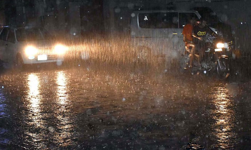 Intermittent heavy rains in various cities of Punjab, 123 mm recorded in Lahore and 245 mm in Gujranwala