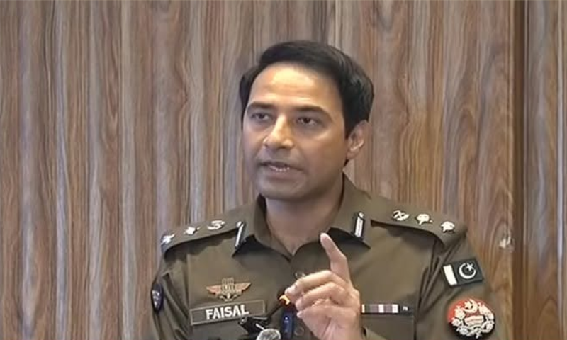 Lahore Deputy Inspector General (DIG) Operations Faisal Kamran