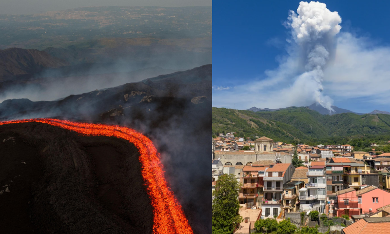 Mount Etna, Europe's most active volcano, has awakened once again.